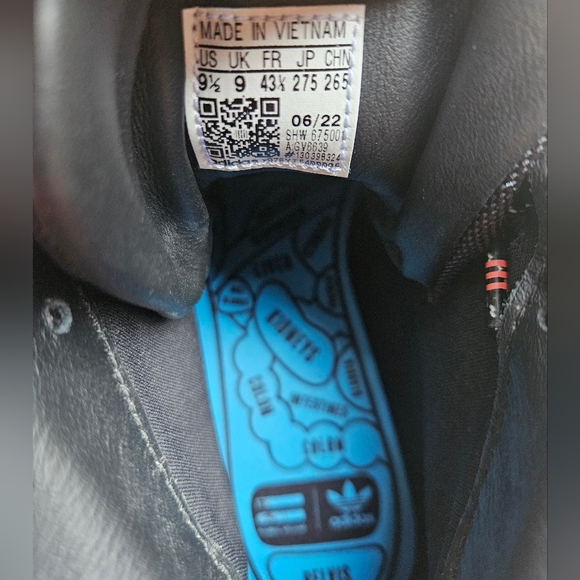 🩸NWT Adidas Pharrell HU NMD Shoes, sz 9.5 - Picture 8 of 11